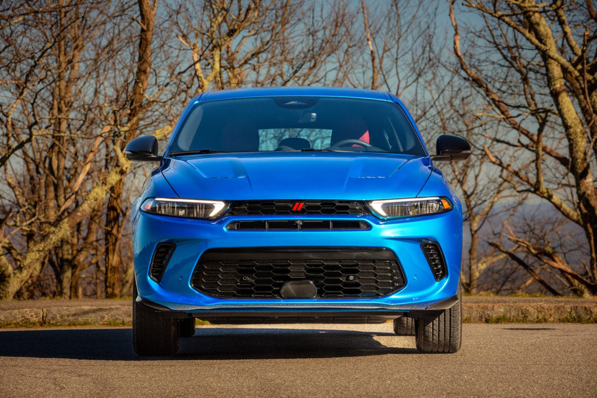 donnacona-chrysler-jeep-dodge-ram-dodge-hornet-hybride-2025-vue de la calandre