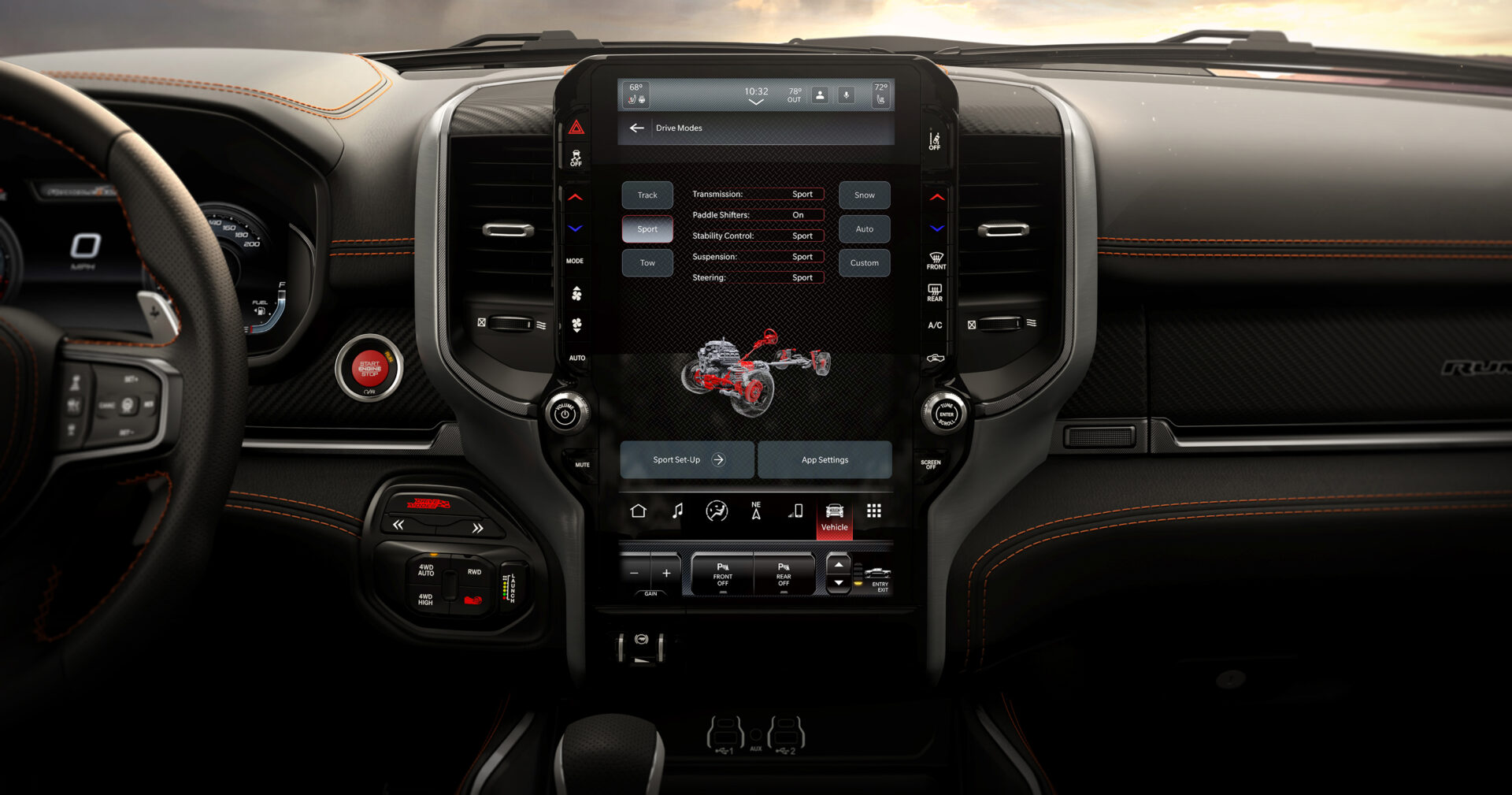 2026 08 18 Ram 1500 Rumble intérieur